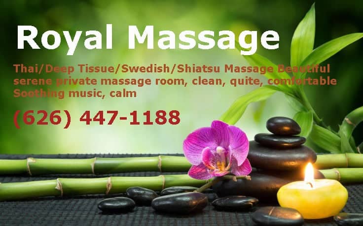 Royal Massage Spa - 149 E Huntington Dr, Arcadia, CA 91006