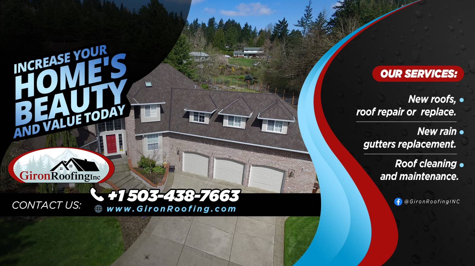 Giron Roofing Inc - 16110 SE 106th Ave, Clackamas, OR 97015