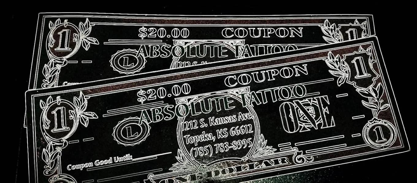 Absolute Tattoo - 1212 S Kansas Ave, Topeka, KS 66612