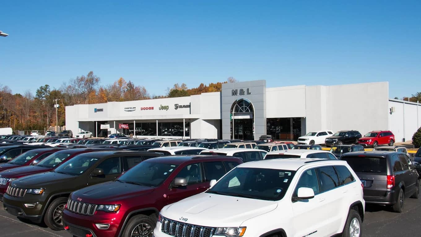M&L Chrysler Dodge Jeep Ram of Lexington - 406 Piedmont Dr, Lexington, NC 27295