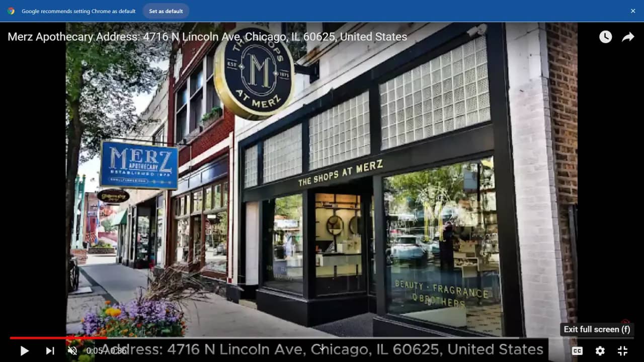 Merz Apothecary Address: 4716 N Lincoln Ave, Chicago, IL 60625, United States