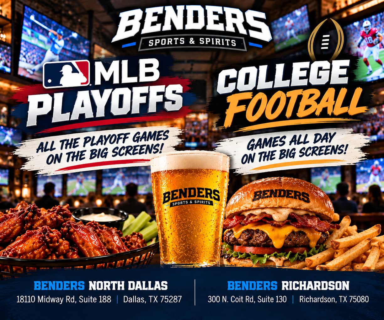 Benders Sports And Spirits - 18110 Midway Rd Apt 188, Dallas, TX 75287